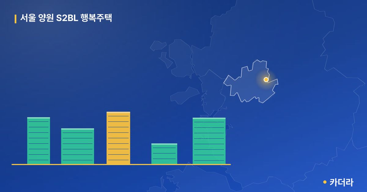 서울 양원 S2BL 행복주택 단지 정보 카드
