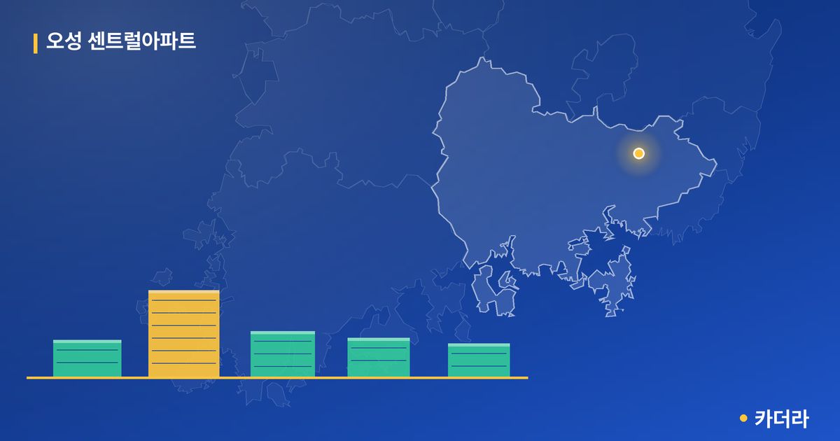 오성 센트럴아파트 단지 정보 카드
