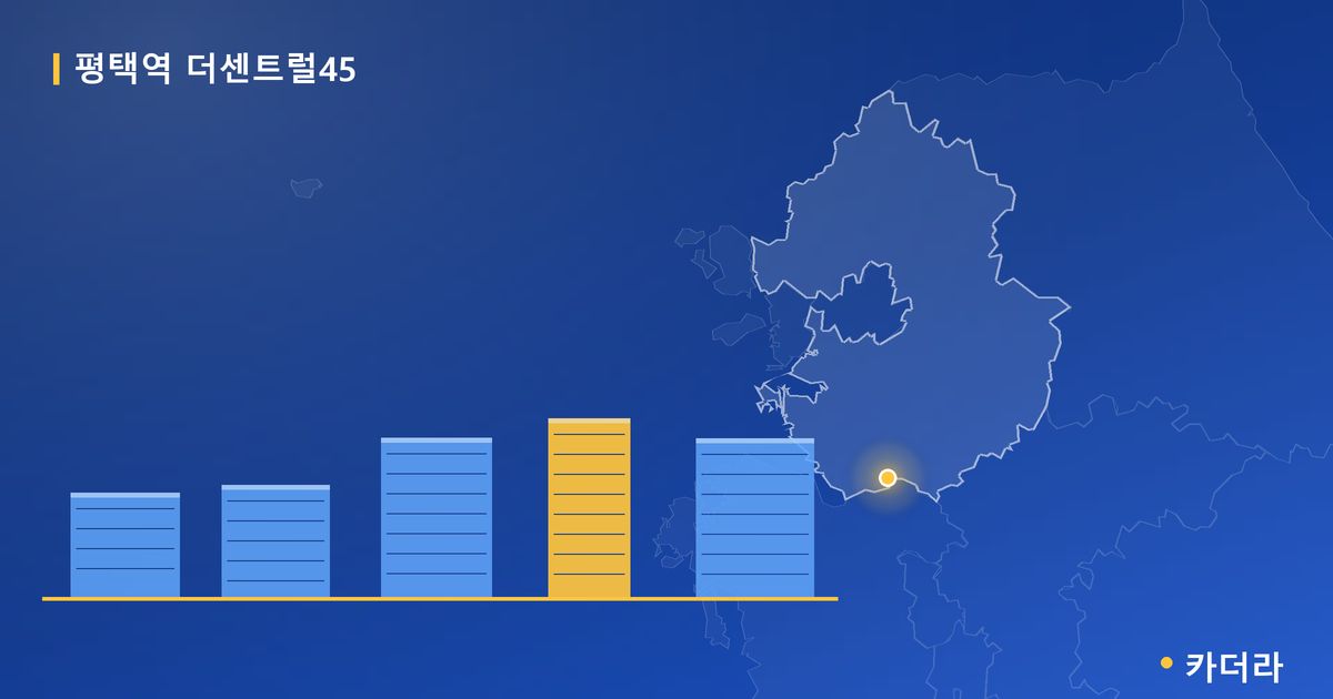 평택역 더센트럴45 단지 정보 카드