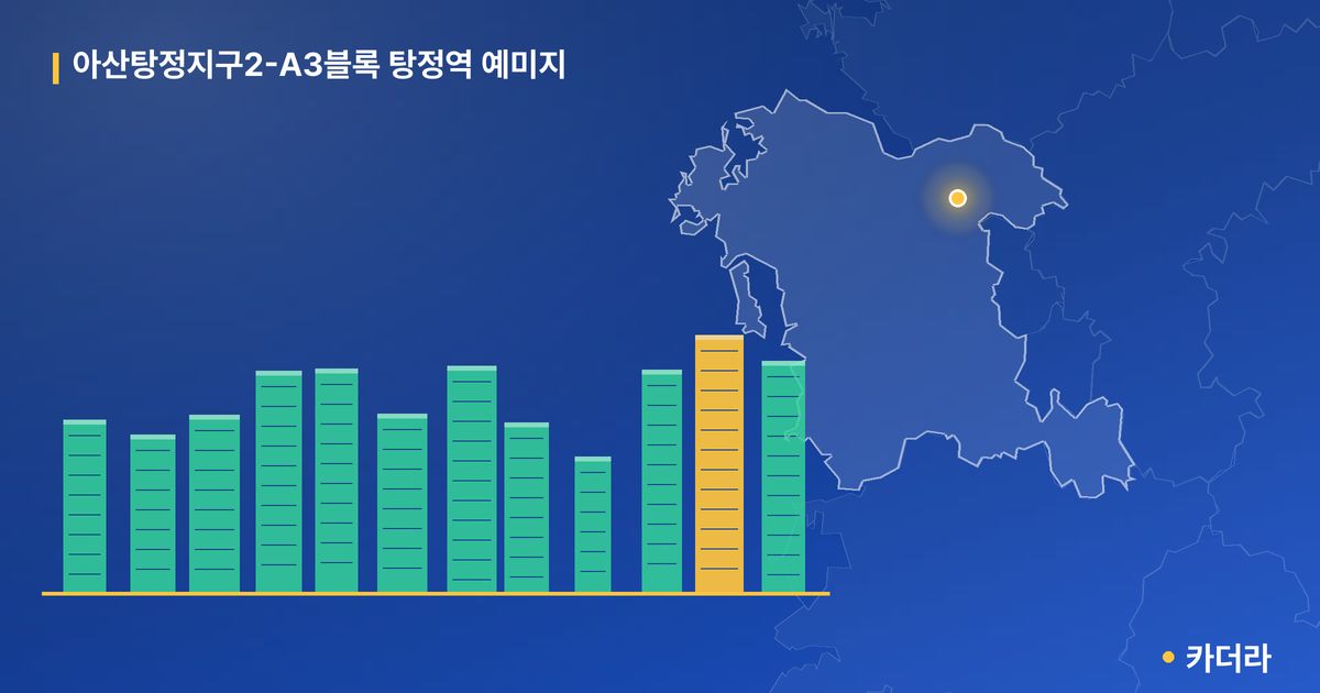 아산탕정지구2-A3블록 탕정역 예미지 단지 정보 카드
