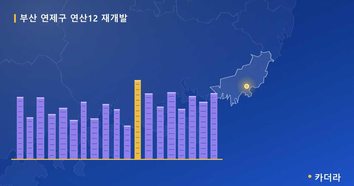 연산12 재개발 · 부산 연제구 소재 · 부지계획 단계 현장 카드