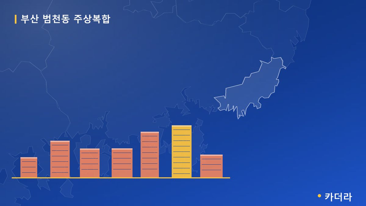 부산 범천동 주상복합 단지 정보 카드