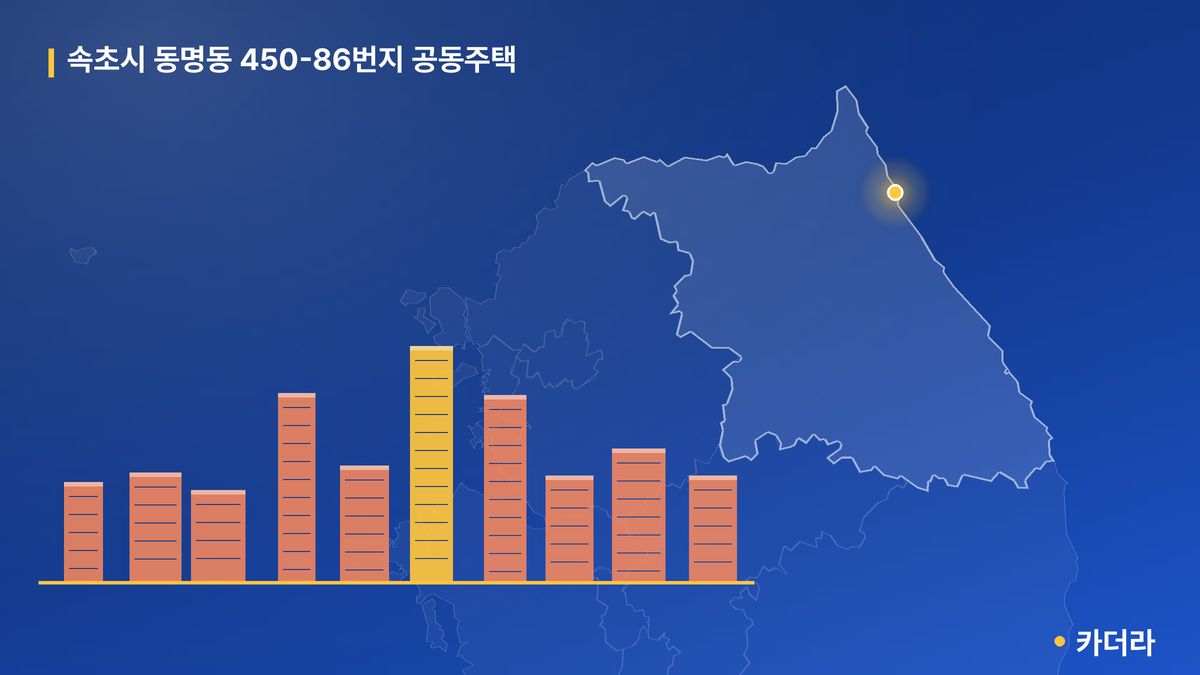 속초시 동명동 450-86번지 공동주택 단지 정보 — 속초시 아파트 분양