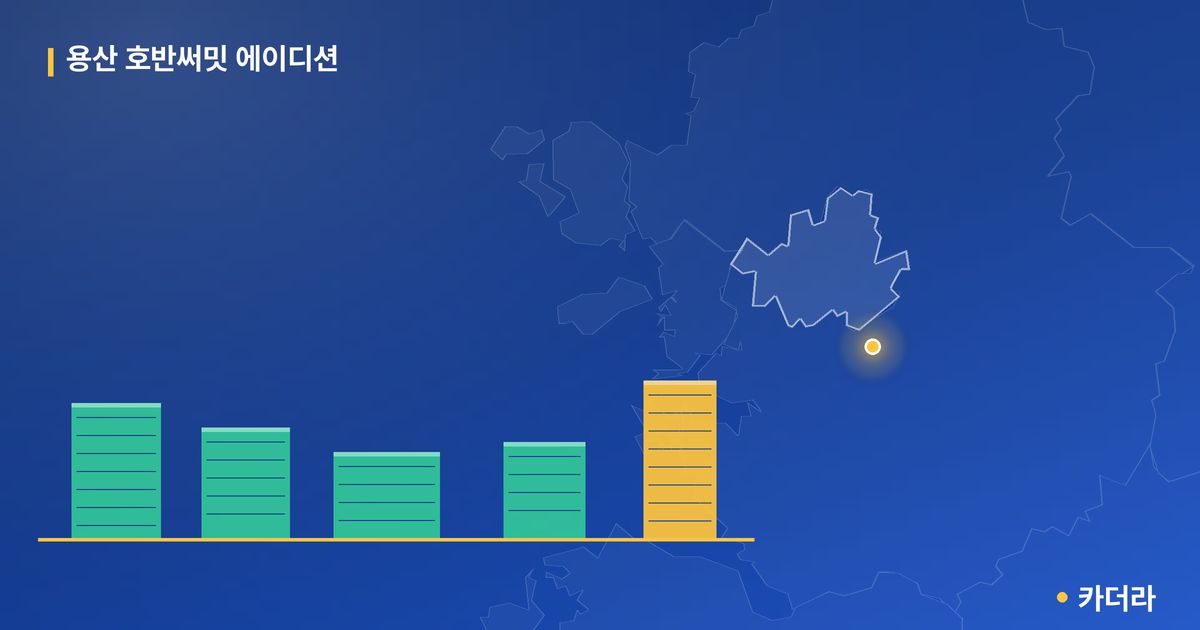 용산 호반써밋 에이디션 단지 정보 카드