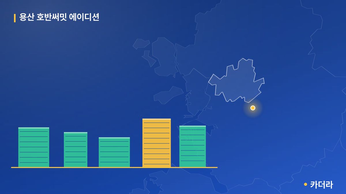 용산 호반써밋 에이디션 단지 정보 카드