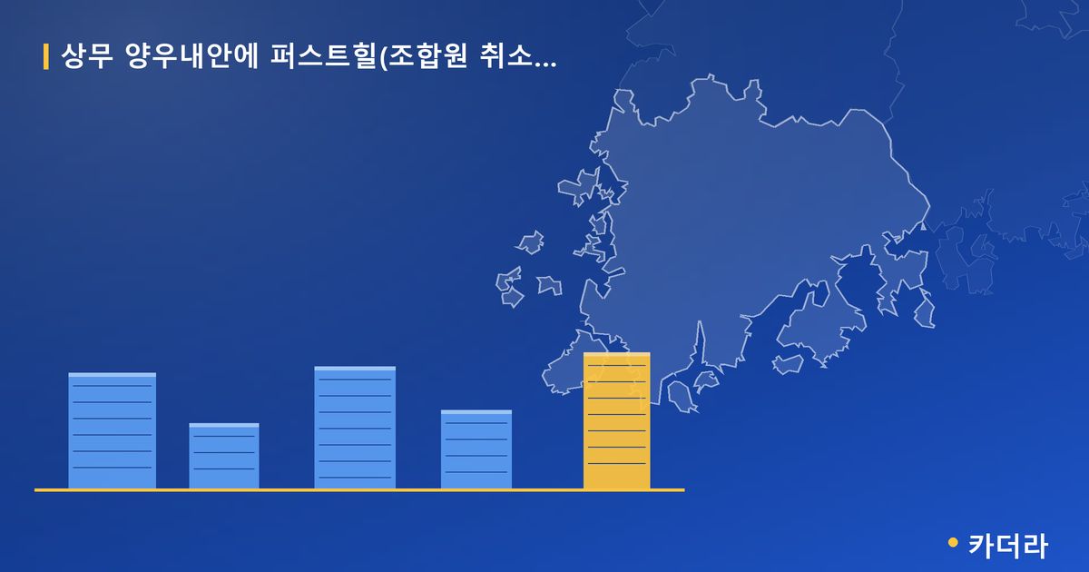 상무 양우내안에 퍼스트힐(조합원 취소분) 단지 정보 카드
