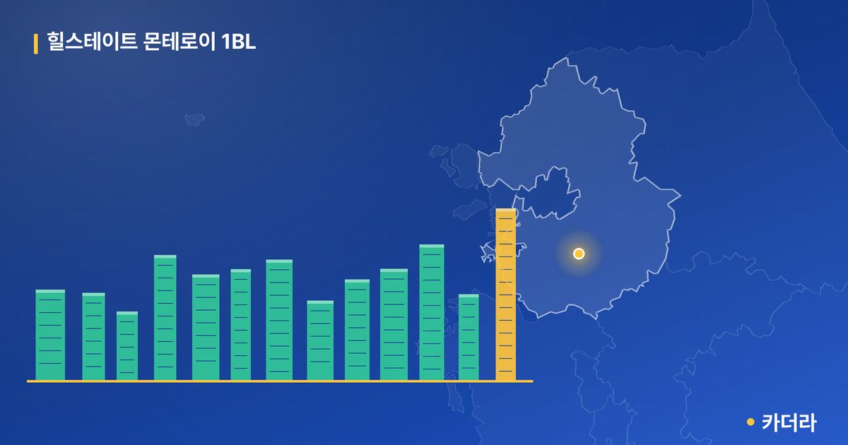 힐스테이트 몬테로이 1BL 단지 정보 카드