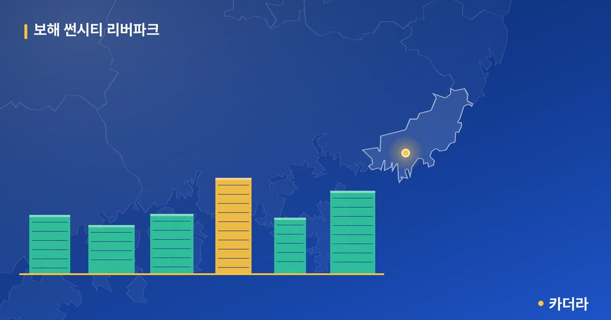 보해 썬시티 리버파크 단지 정보 카드