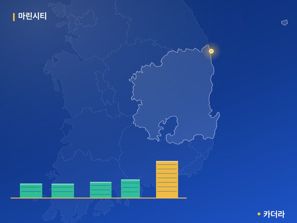 마린시티 단지 정보 카드