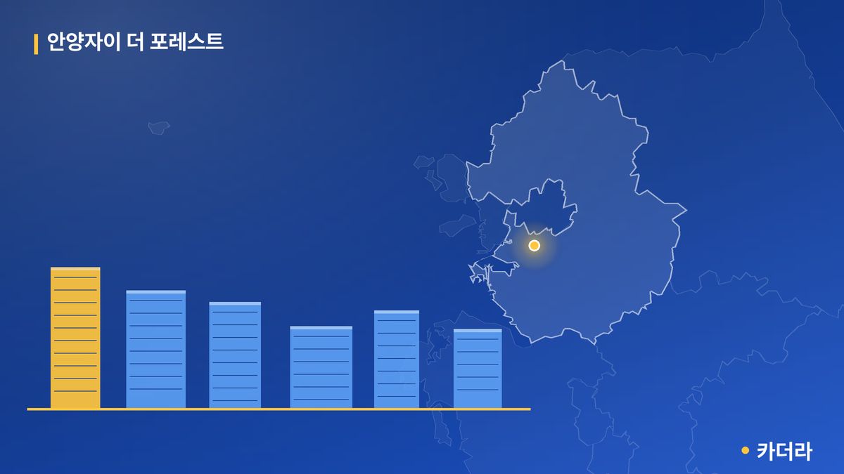 안양자이 더 포레스트 단지 정보 카드
