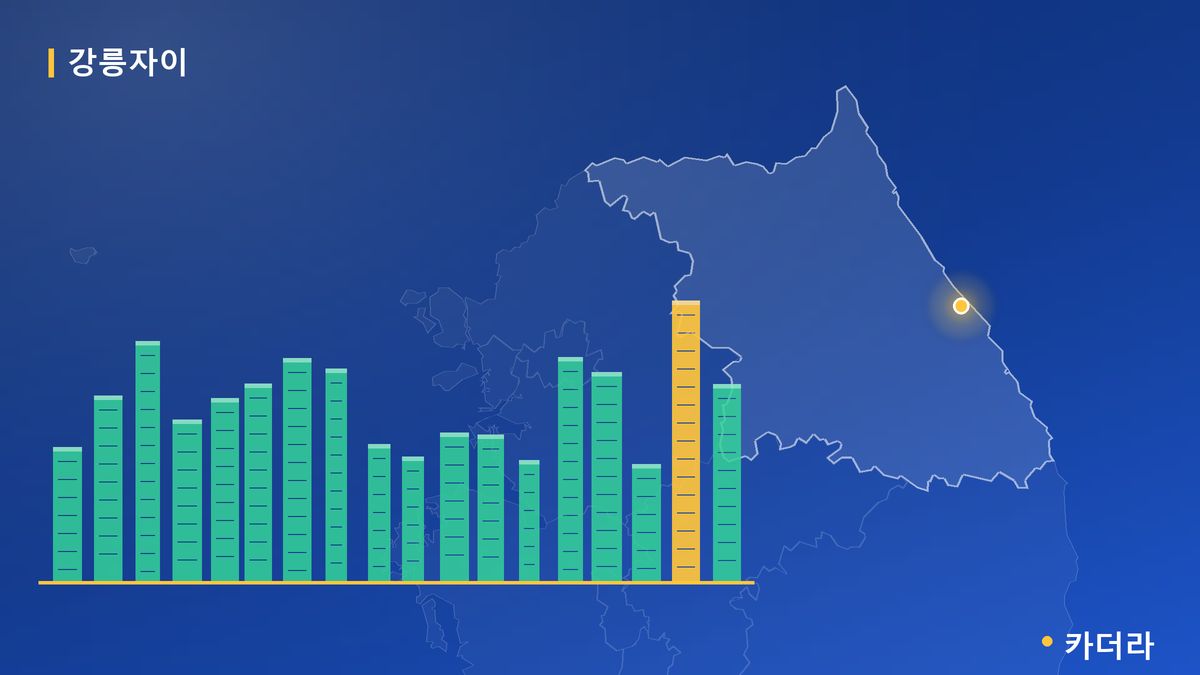 강릉자이 파인베뉴 단지 정보 카드