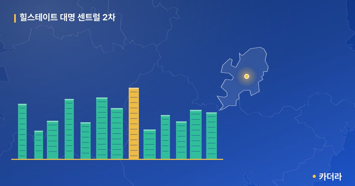 힐스테이트 대명 센트럴 2차 단지 정보 카드