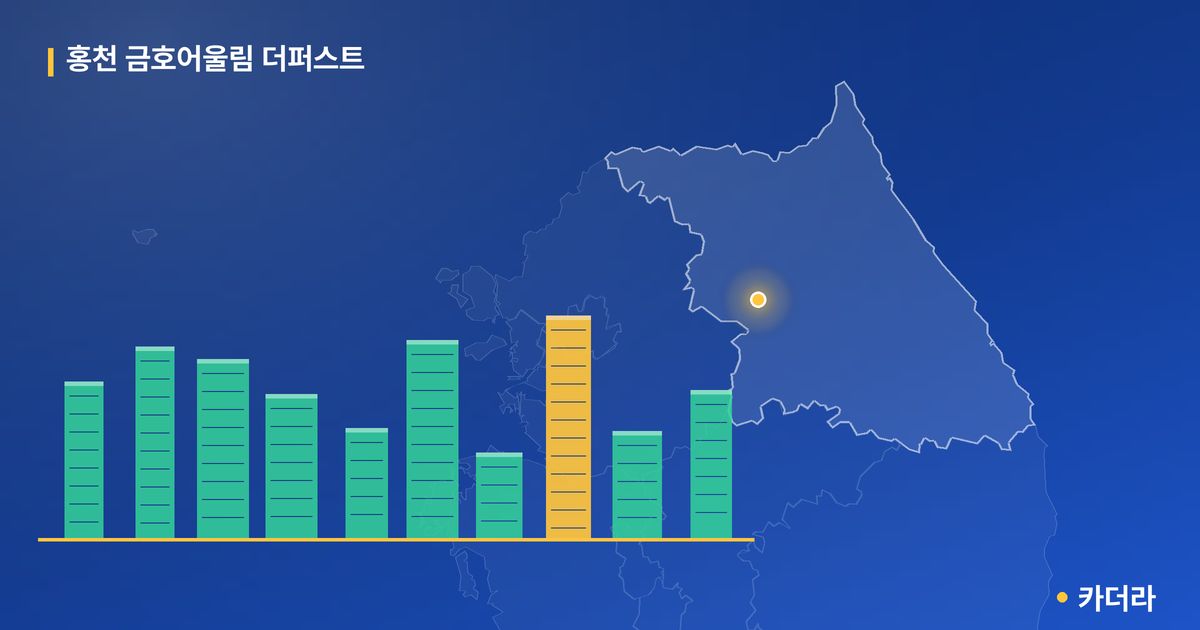 홍천 금호어울림 더퍼스트 단지 정보 카드