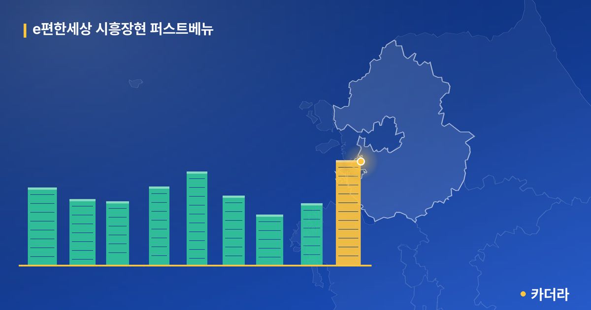 e편한세상 시흥장현 퍼스트베뉴 단지 정보 카드