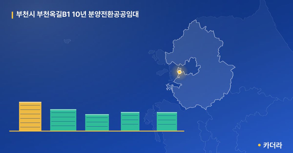 부천시 부천옥길B1 10년 분양전환공공임대 단지 정보 카드
