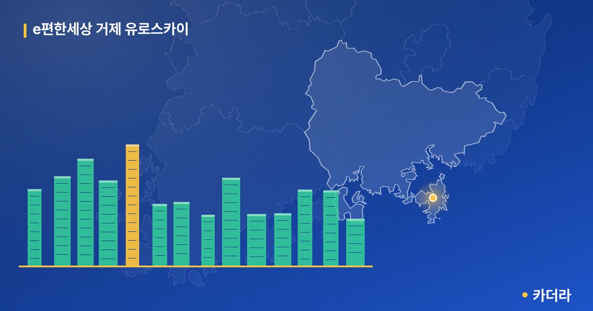 e편한세상 거제 유로스카이 · 경남 거제시 소재 · 입주 후 단계 현장 카드