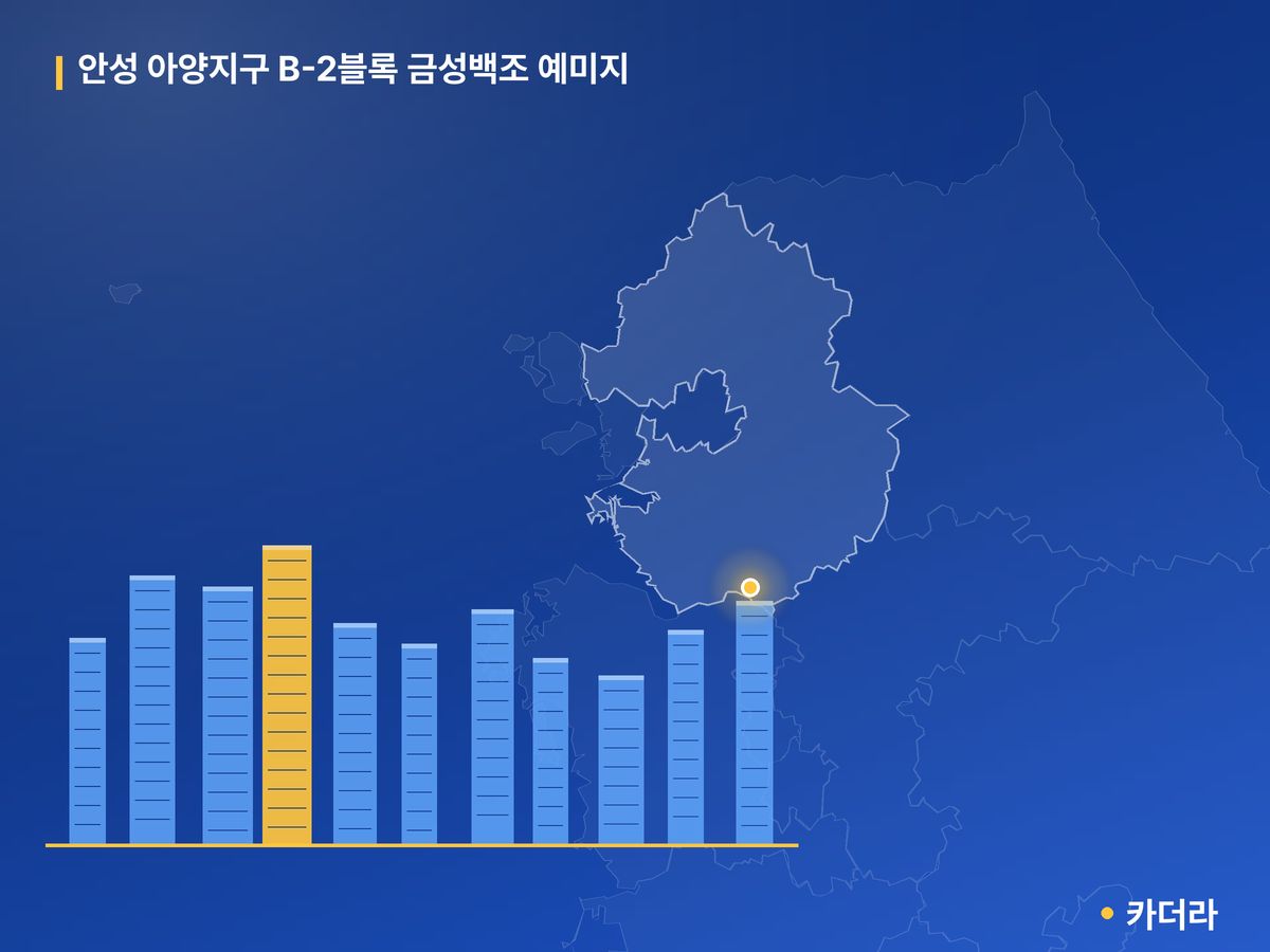 안성 아양지구 B-2블록 금성백조 예미지 경기 분양 정보 카드