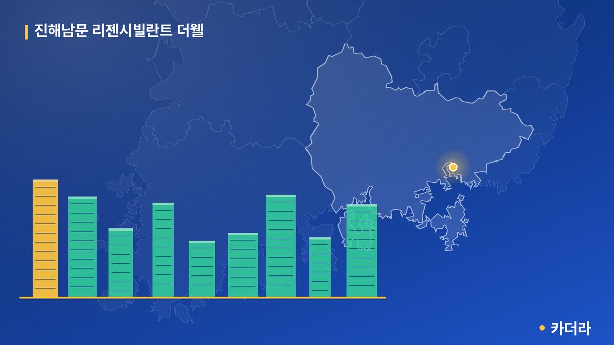 진해남문 리젠시빌란트 더웰 단지 정보 카드