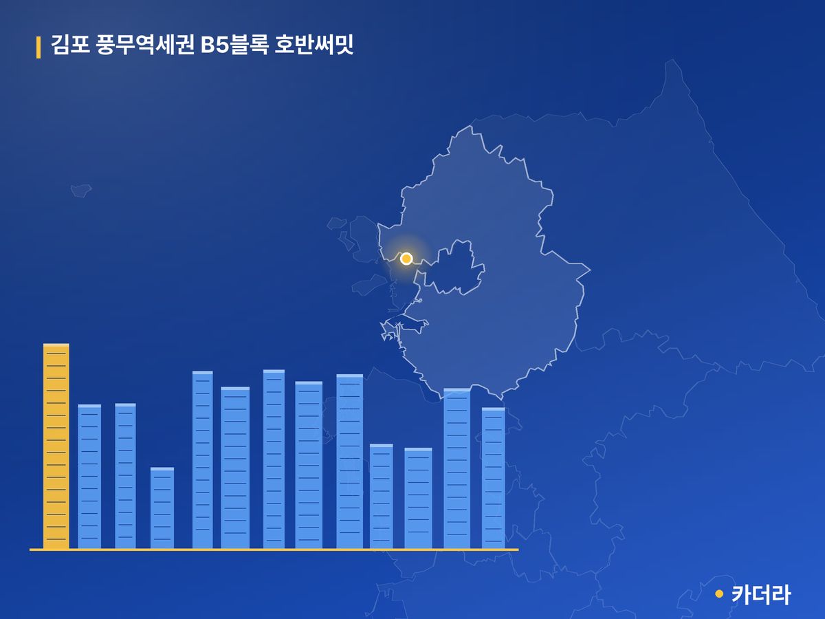 김포 풍무역세권 B5블록 호반써밋 경기 분양 정보 카드
