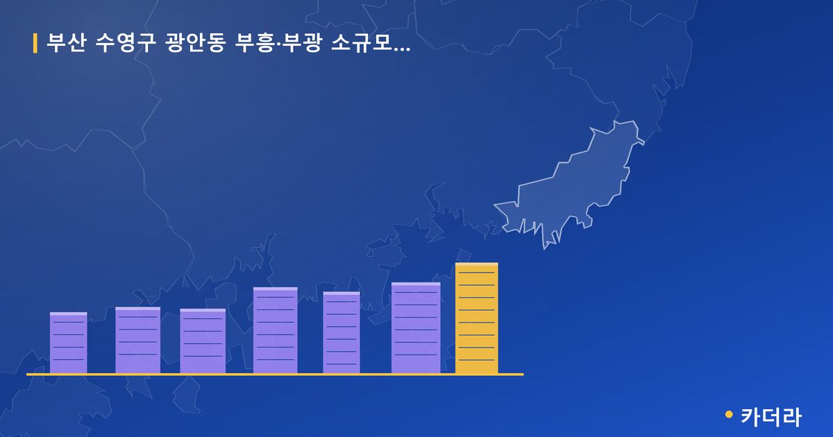 부산 수영구 광안동 부흥·부광 소규모재건축 대표 이미지