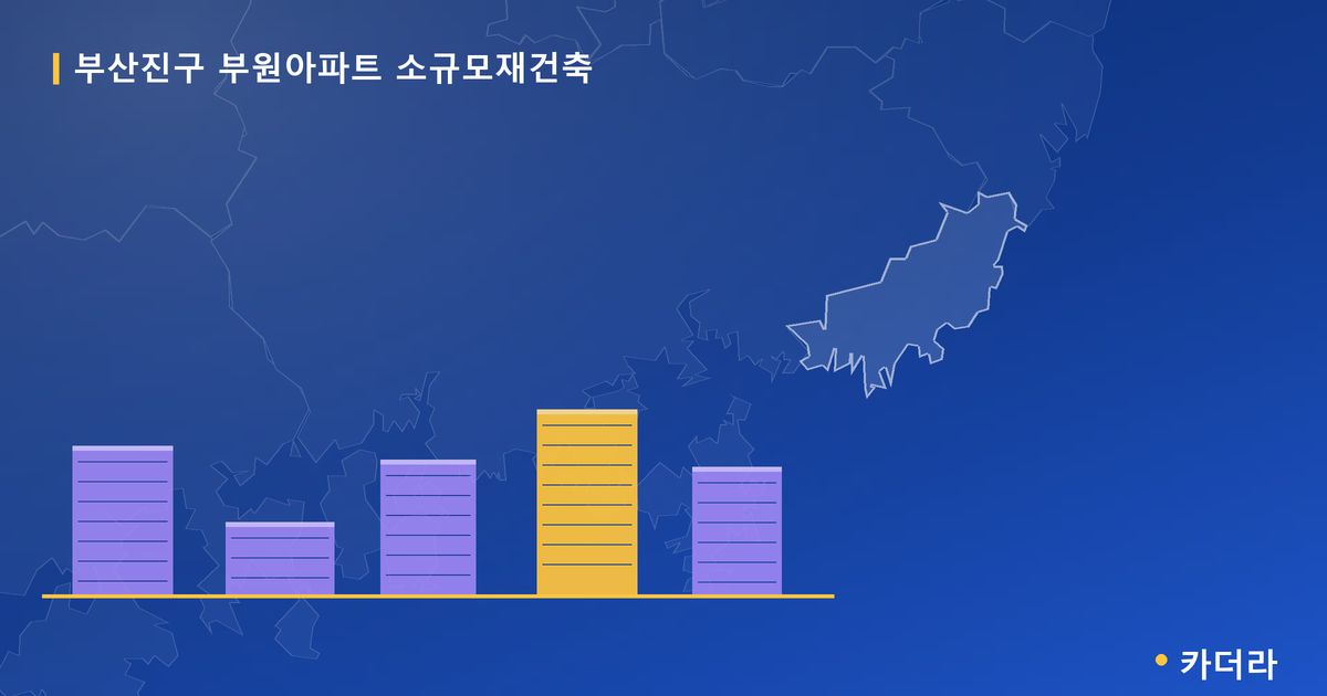 부산진구 부원아파트 소규모재건축 대표 이미지