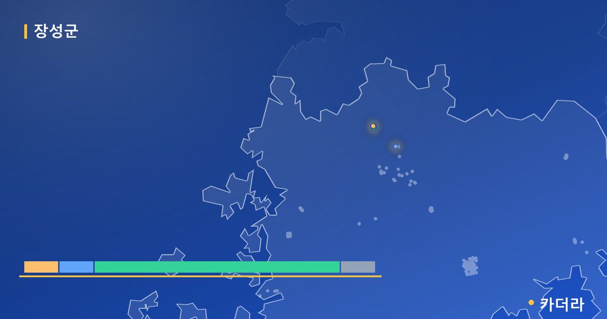 장성군 분양·재개발 현황 카드 — 호반써밋 첨단3지구(A8BL) 착공 단계