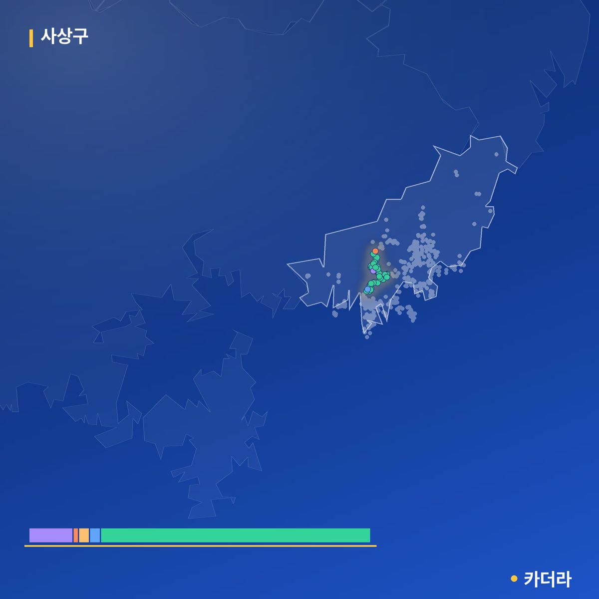 사상구 분양·재개발 현황 카드 — 한일시멘트 이전부지 공동주택 분양 예고 단계