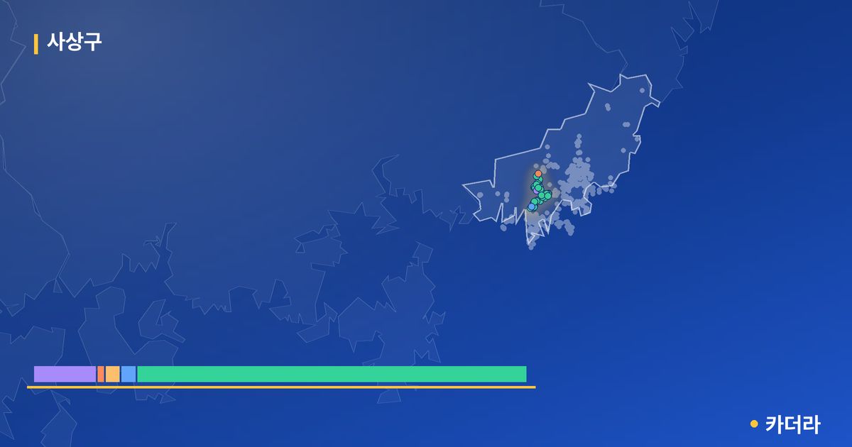 사상구 분양·재개발 현황 카드 — 한일시멘트 이전부지 공동주택 분양 예고 단계