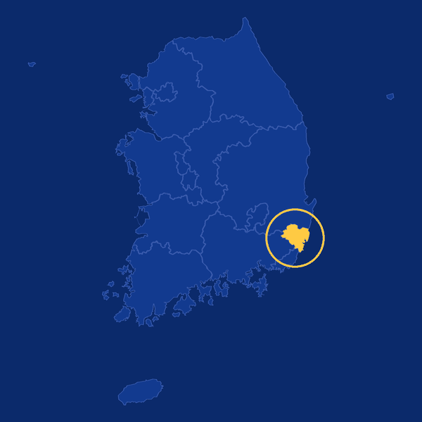 울산 위치 지도