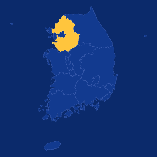 경기 위치 지도