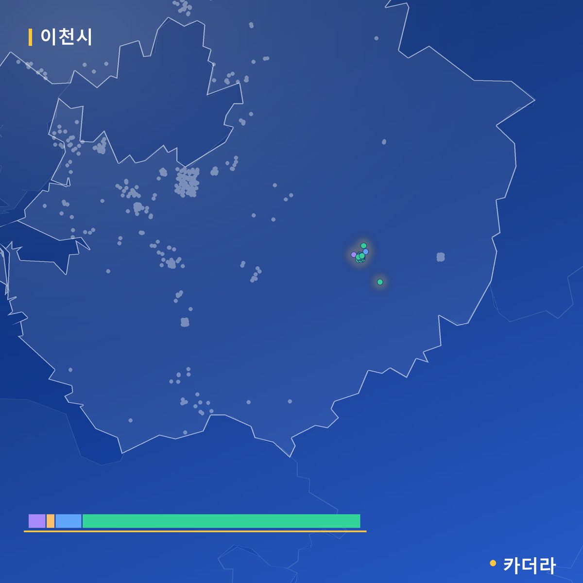 이천시 분양·재개발 현황 카드 — 이천 중리지구 B3블록 금성백조 예미지(3차) 분양 예고 단계