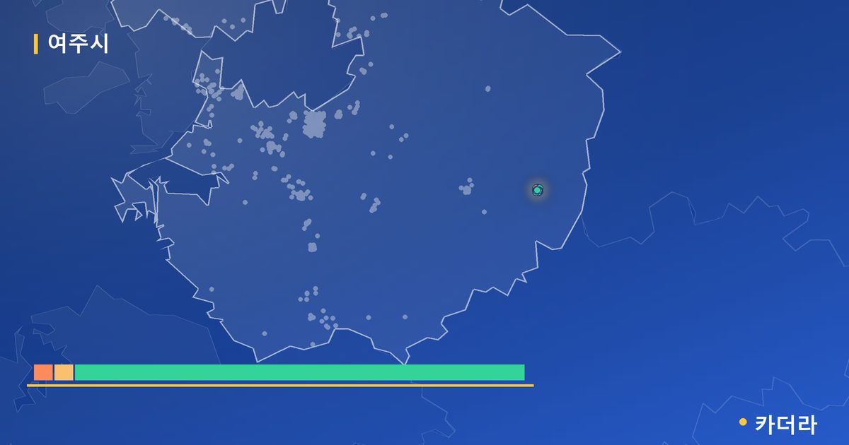 여주시 분양·재개발 현황 카드 — 더샵 여주역더퍼스트 당첨자 발표 단계