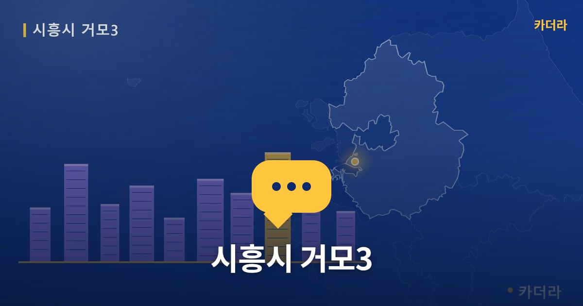시흥시 거모3 — 위치·규모·단계 한눈에
