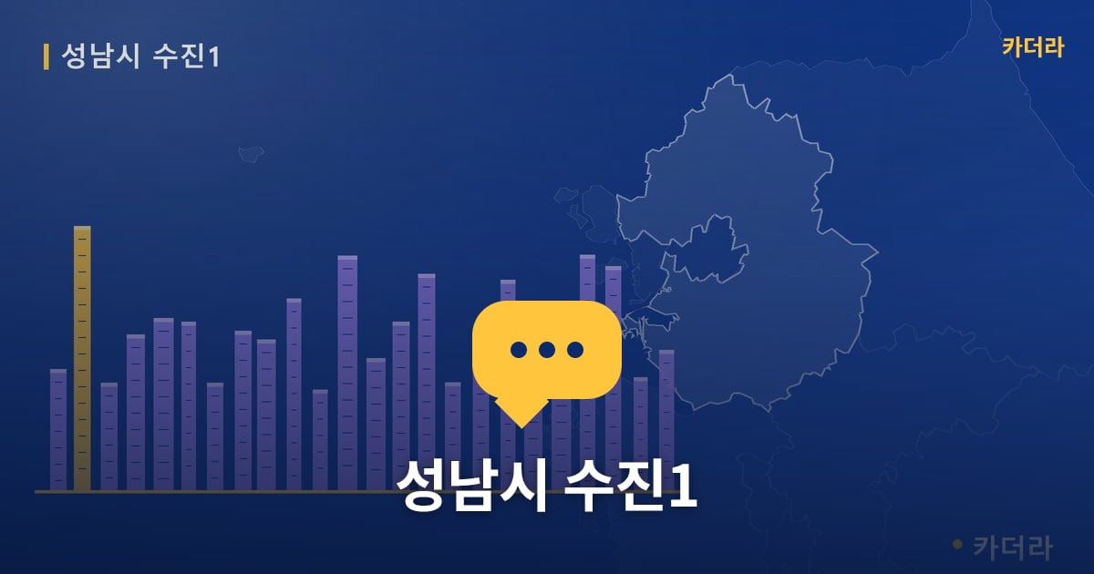성남시 수진1 — 위치·규모·단계 한눈에