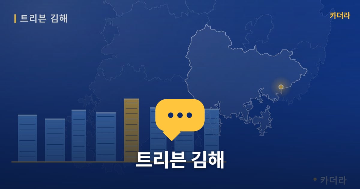 트리븐 김해 — 위치·규모·단계 한눈에