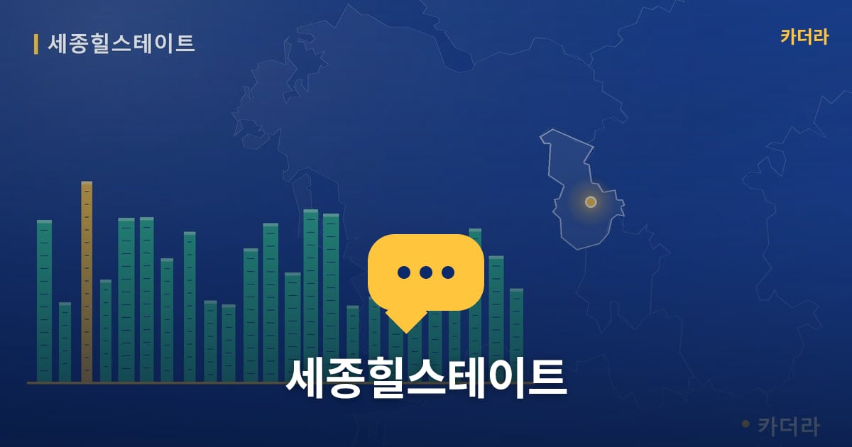 세종힐스테이트 — 위치·규모·단계 한눈에