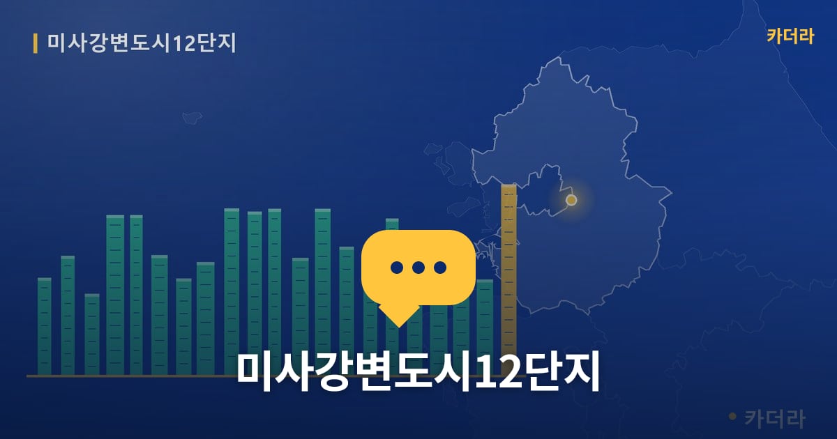 미사강변도시12단지 — 위치·규모·단계 한눈에