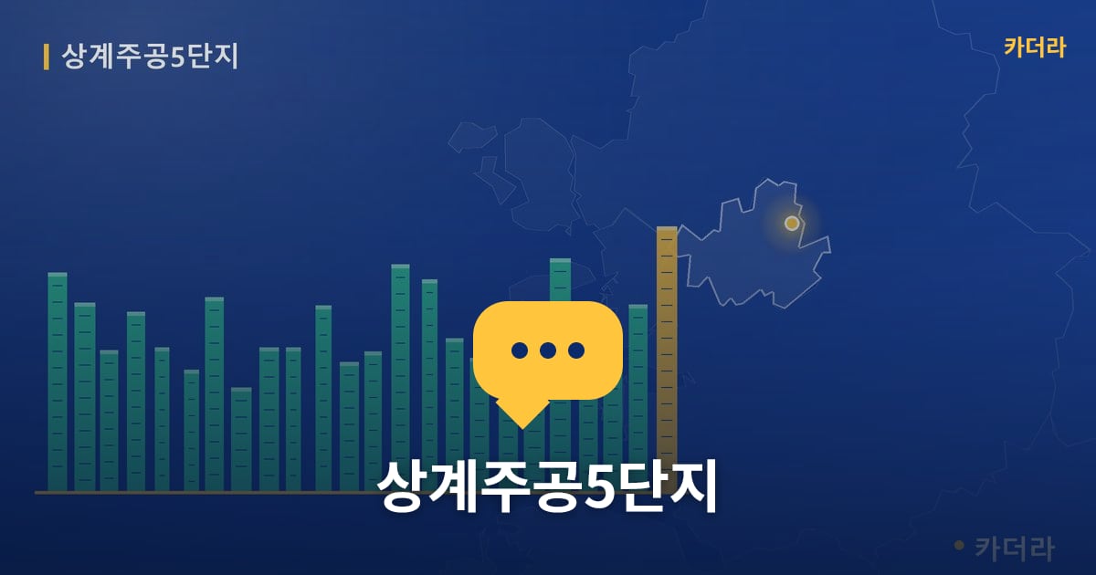 상계주공5단지 — 위치·규모·단계 한눈에