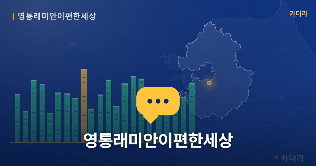 영통래미안이편한세상 — 위치·규모·단계 한눈에