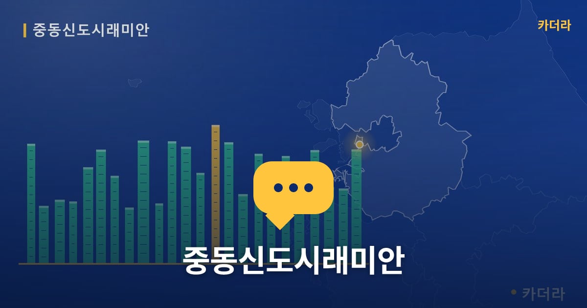 중동신도시래미안 — 위치·규모·단계 한눈에