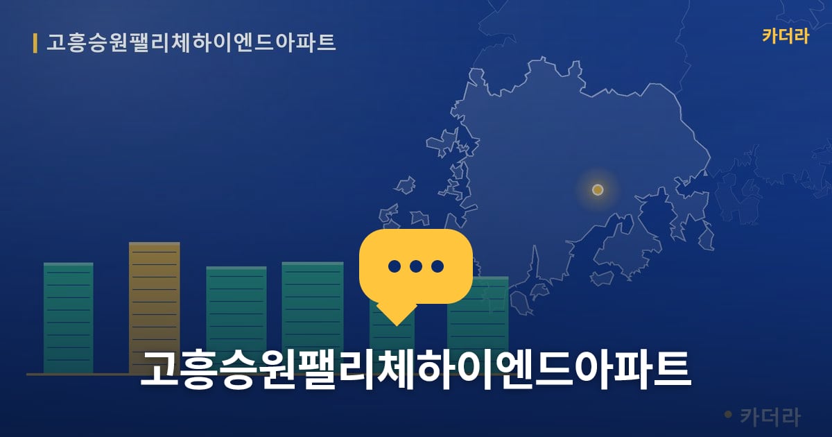 고흥승원팰리체하이엔드아파트 — 위치·규모·단계 한눈에