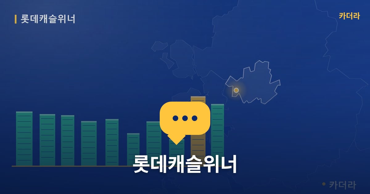 롯데캐슬위너 — 위치·규모·단계 한눈에