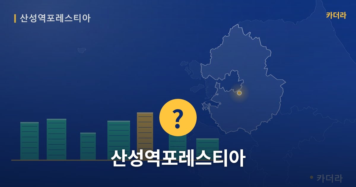 산성역포레스티아 — 위치·규모·단계 한눈에