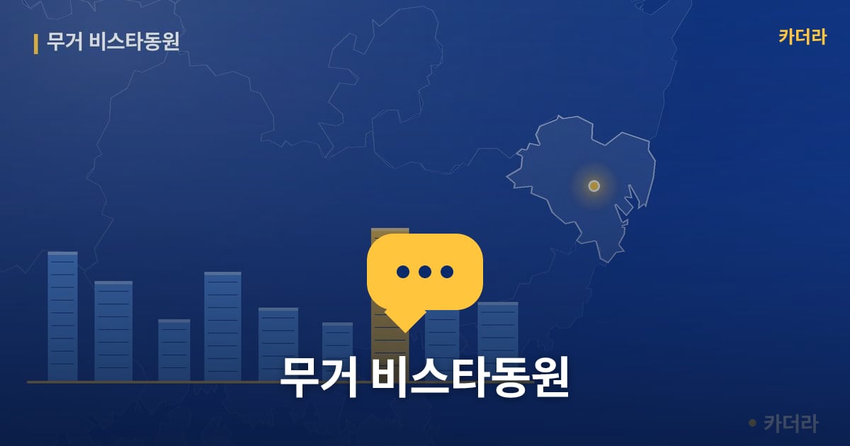 무거 비스타동원 — 위치·규모·단계 한눈에