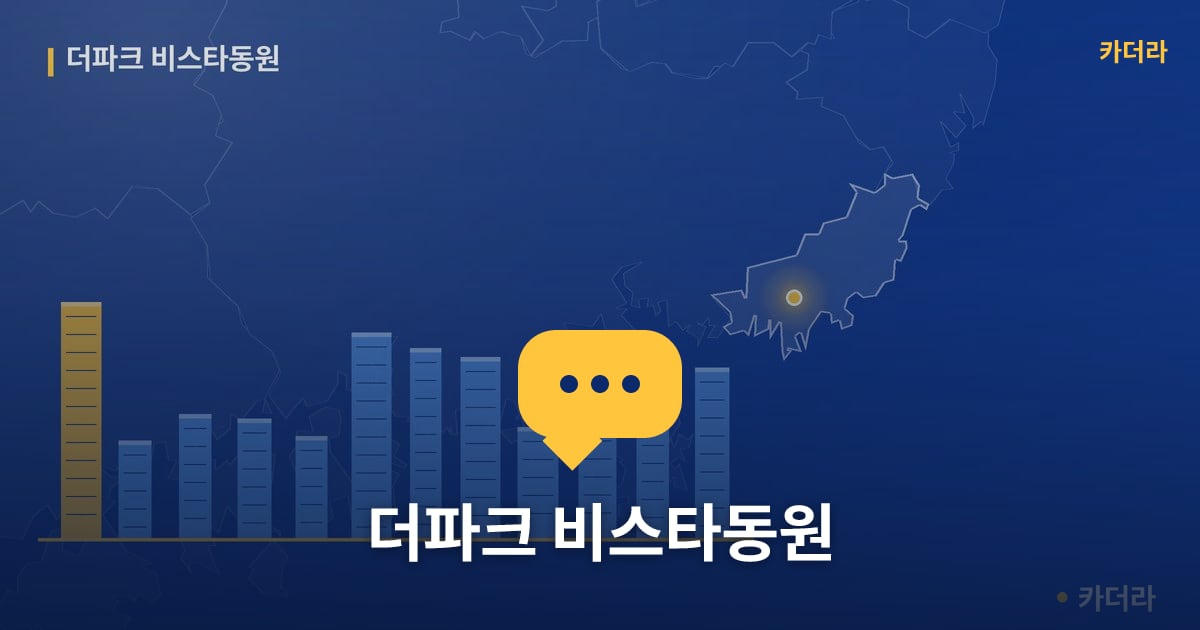 더파크 비스타동원 — 위치·규모·단계 한눈에