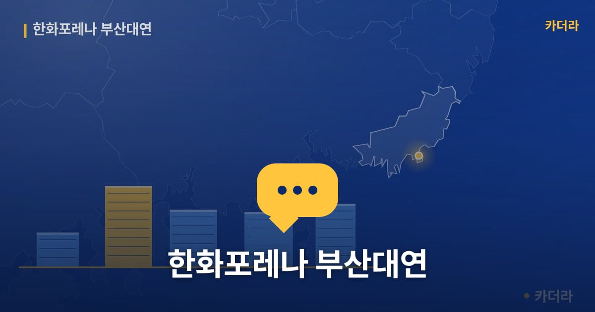 한화포레나 부산대연 — 위치·규모·단계 한눈에