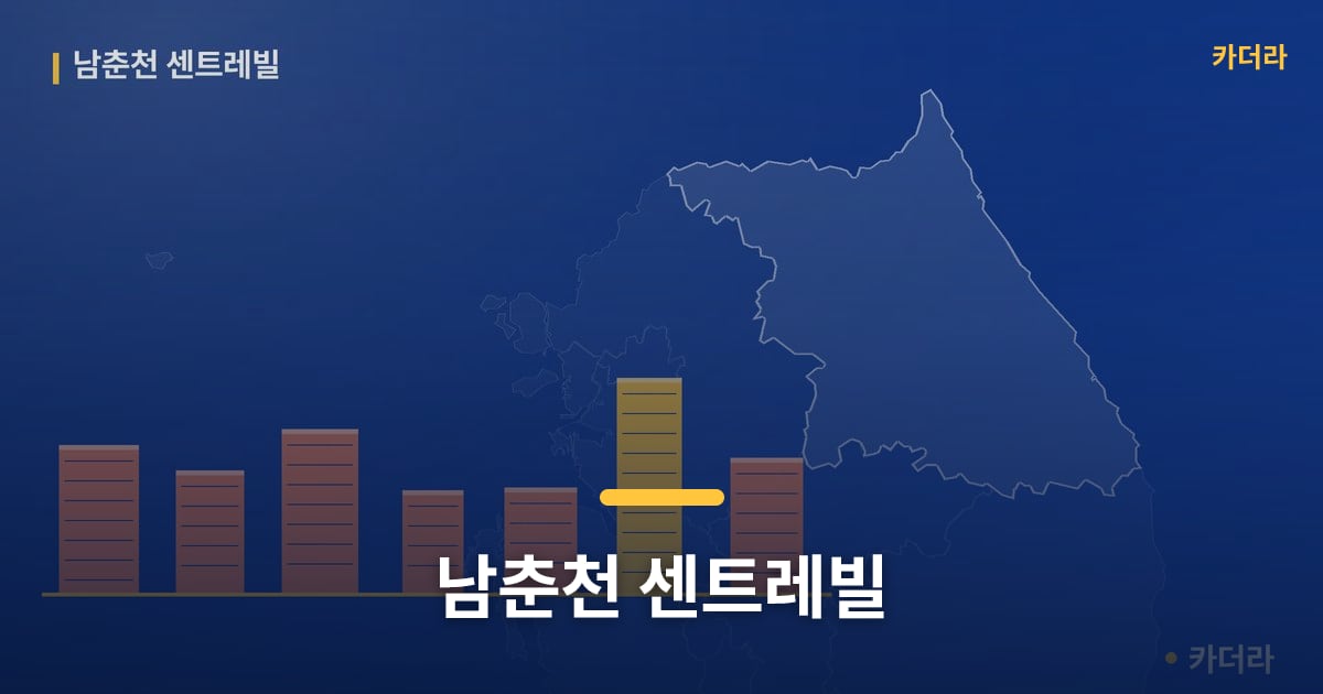 남춘천 센트레빌 — 위치·규모·단계 한눈에